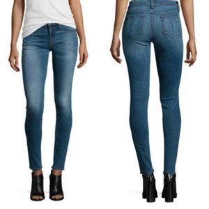 Rag & Bone/JEAN High-Rise Skinny Jeans, Clean Euston